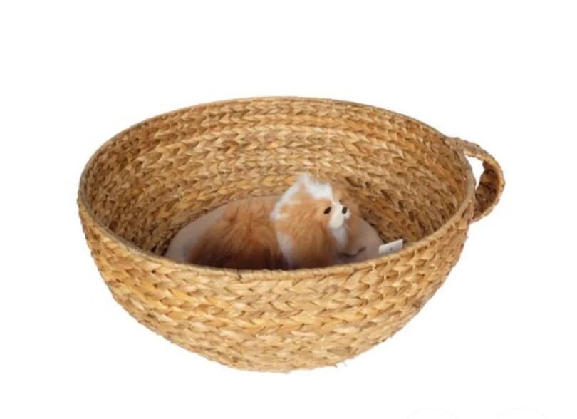 CATS OR SMALL DOGS RATTAN BED WICKER BASKET PUPPY HOUSE - Axel +84 38 776 0892