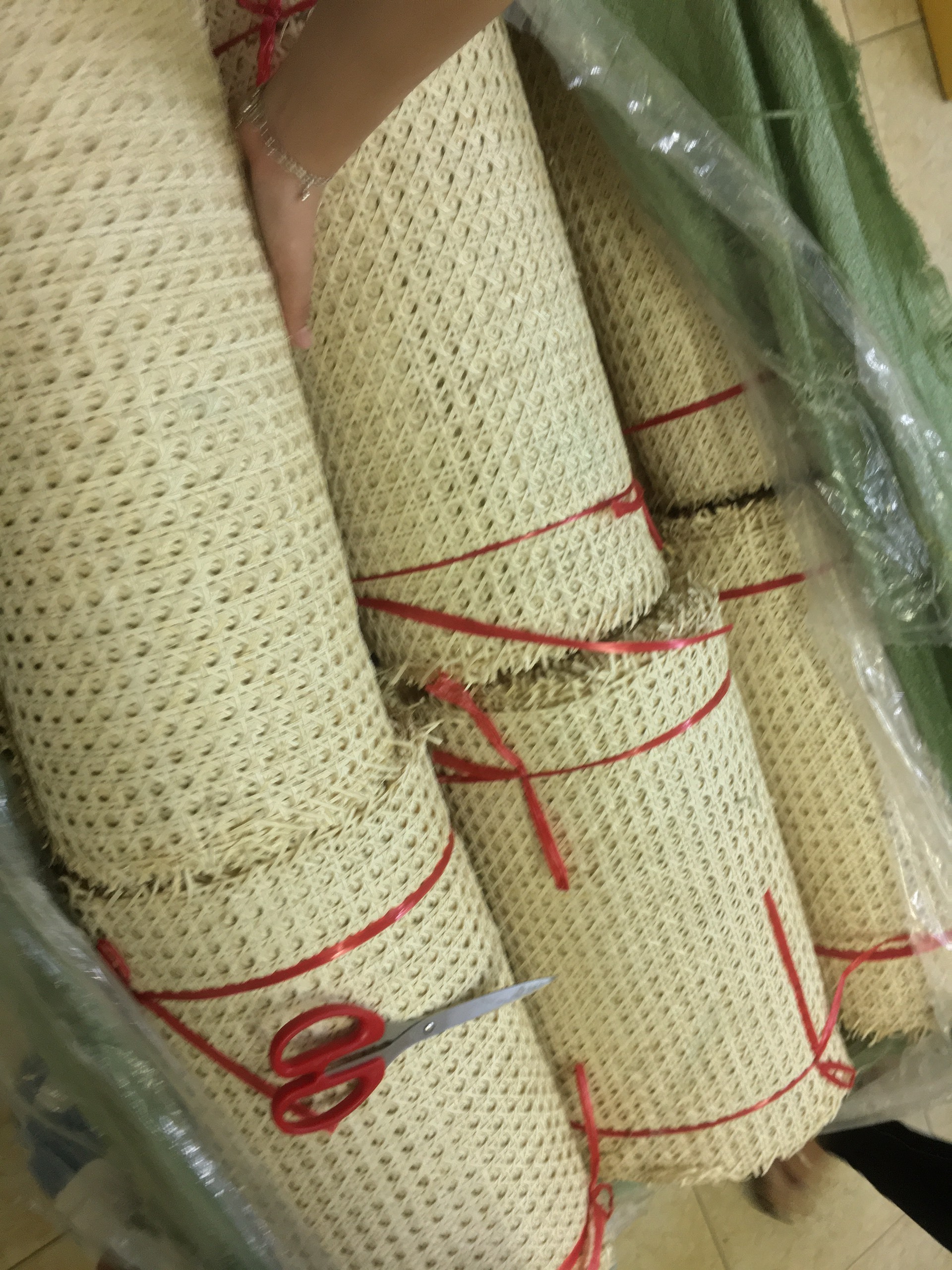 Best choice from VietNam high quality : Rattan cane webbing and rattan roll raw material /IVY +84977157110