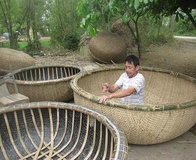 Bamboo Coracle Boat/ Mini Boats