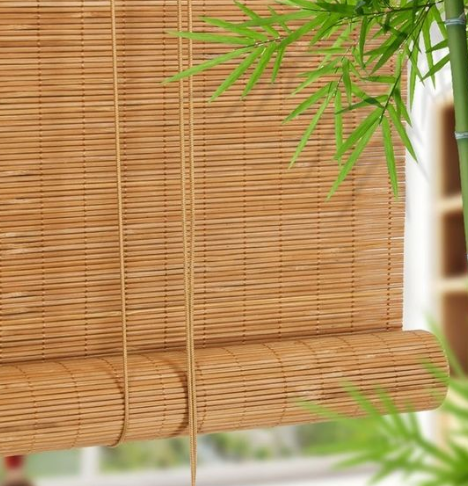 Vietnam Natural Bamboo Roll up window Blind sun shade from Vietnam