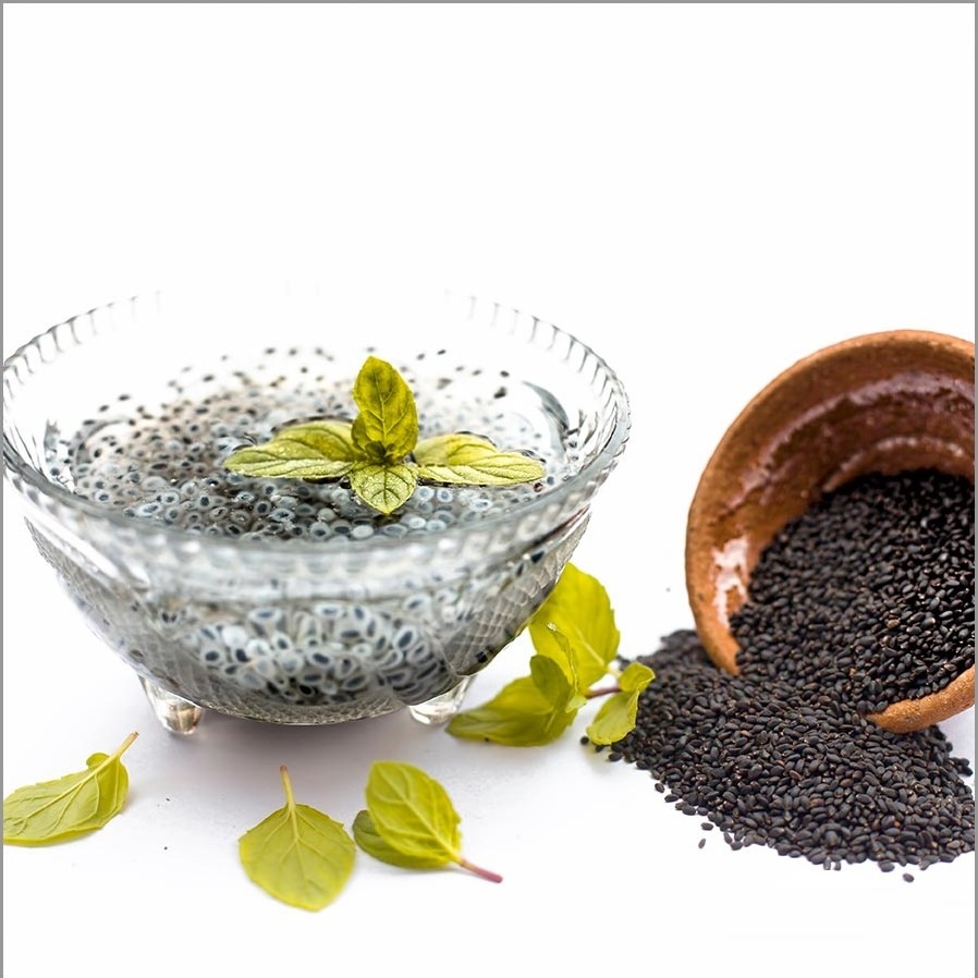 HIGH QUALITY BASIL SEEDS - NATURAL WEIGHT LOSS, IMPROVE CHOLESTEROL, STRESS RELIEVER  - Axel + 84 38 776 0892