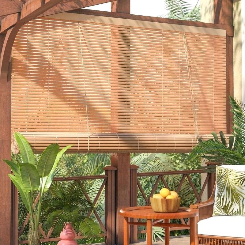 High quality Natural Bamboo Roll up window Blind sun shade from Vietnam