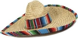 RED COLOR LARGE MEXICAN SOMBRERO STRAW HAT WITH TASSELS mexico headwear new/ Lionel +84 348130044