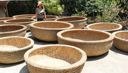 Bamboo Coracle Boat/ Mini Boats