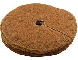 COIR PEAT DISC/COIR MULCH MAT for tree (Amber)