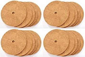 COIR PEAT DISC/COIR MULCH MAT for tree (Amber)