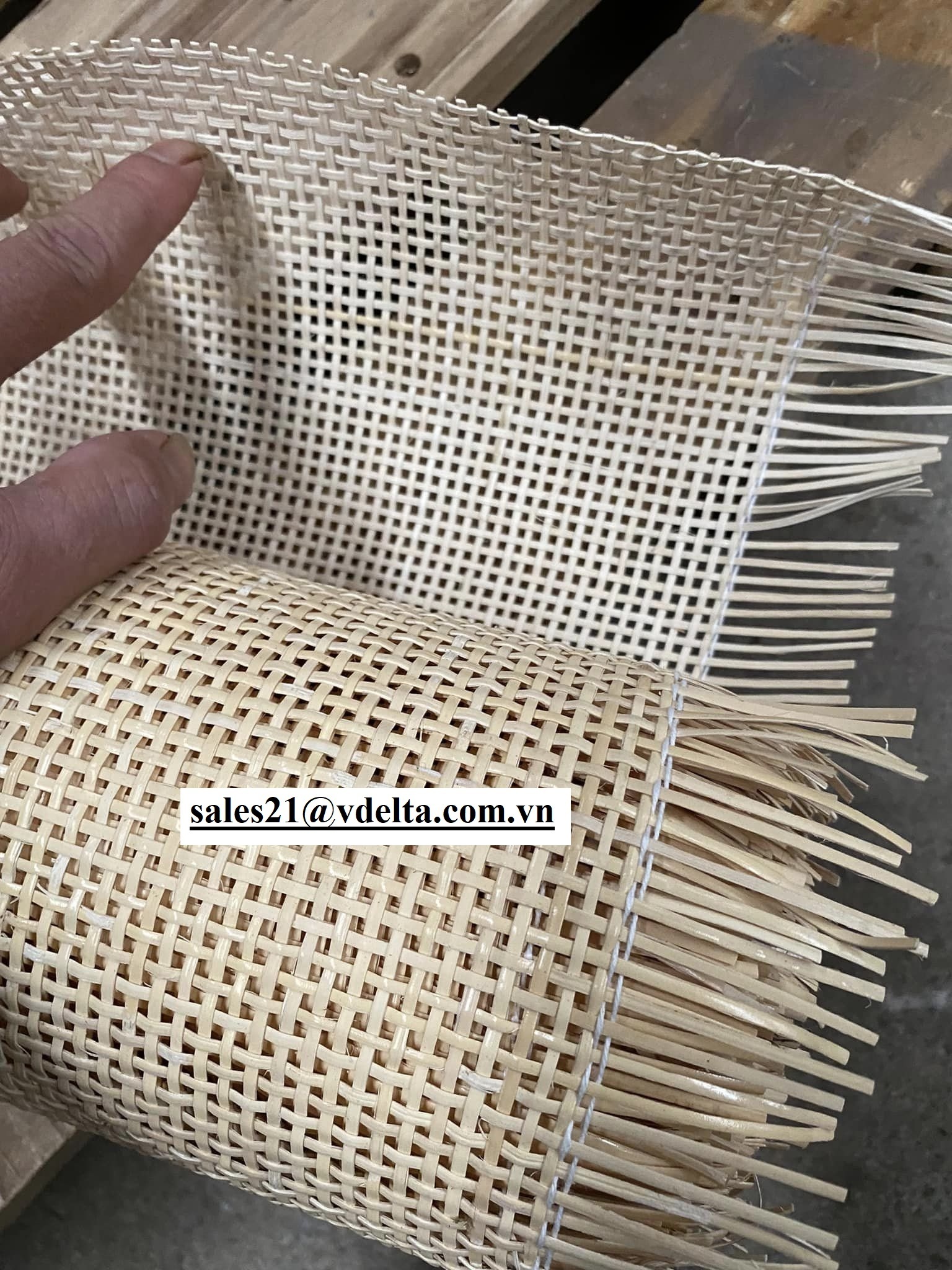 Rattan webbing Cane  rattan webbing roll of handmade mesh household cane DIY accessory for home/ Lima +84 346 565 938