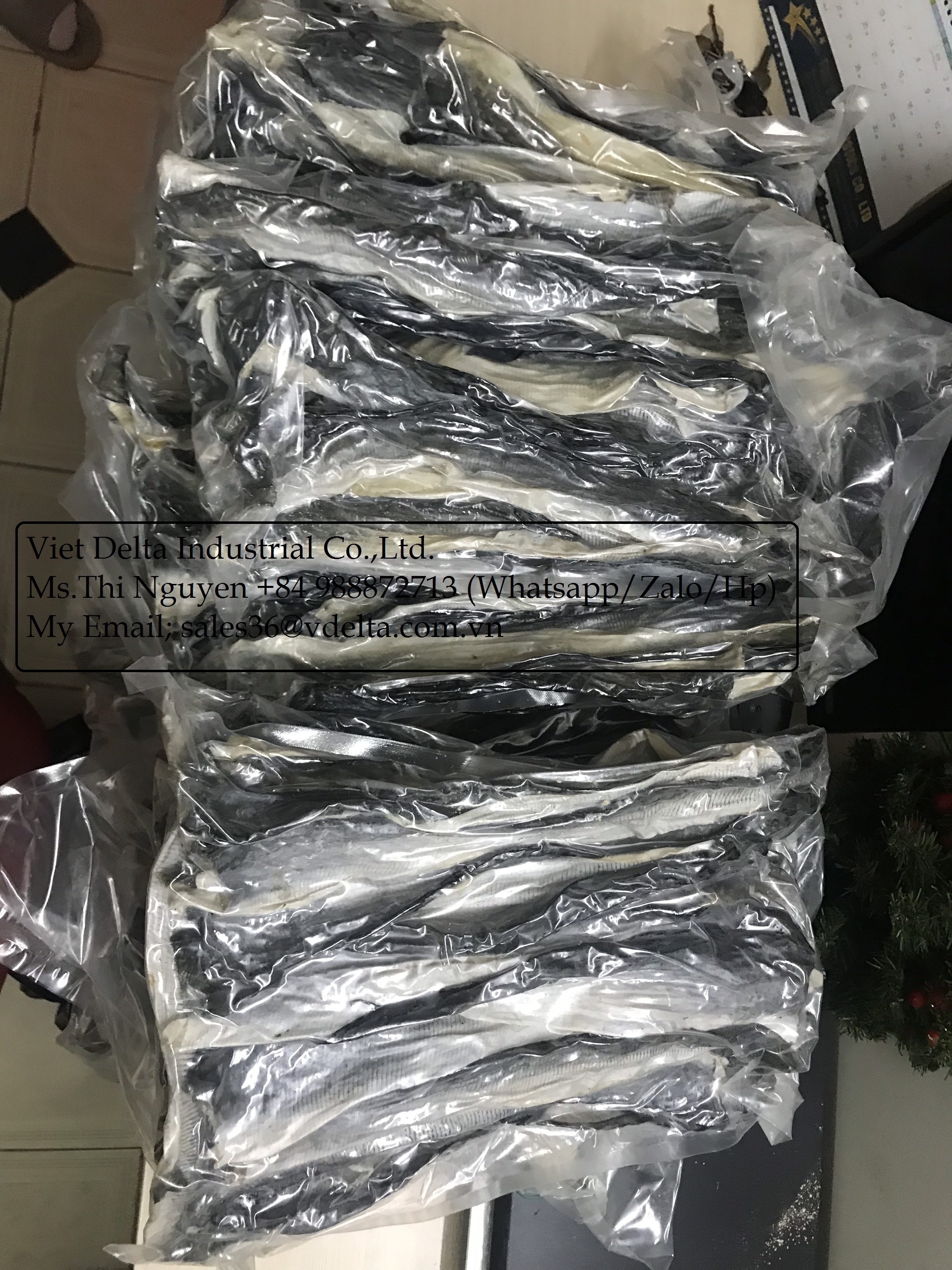 Wholesale Dried Bullhead or Catfish Skin Basa and Pangasius Skin Made in Vietnam High Quality Lima Skin/ Lima +84 346565938