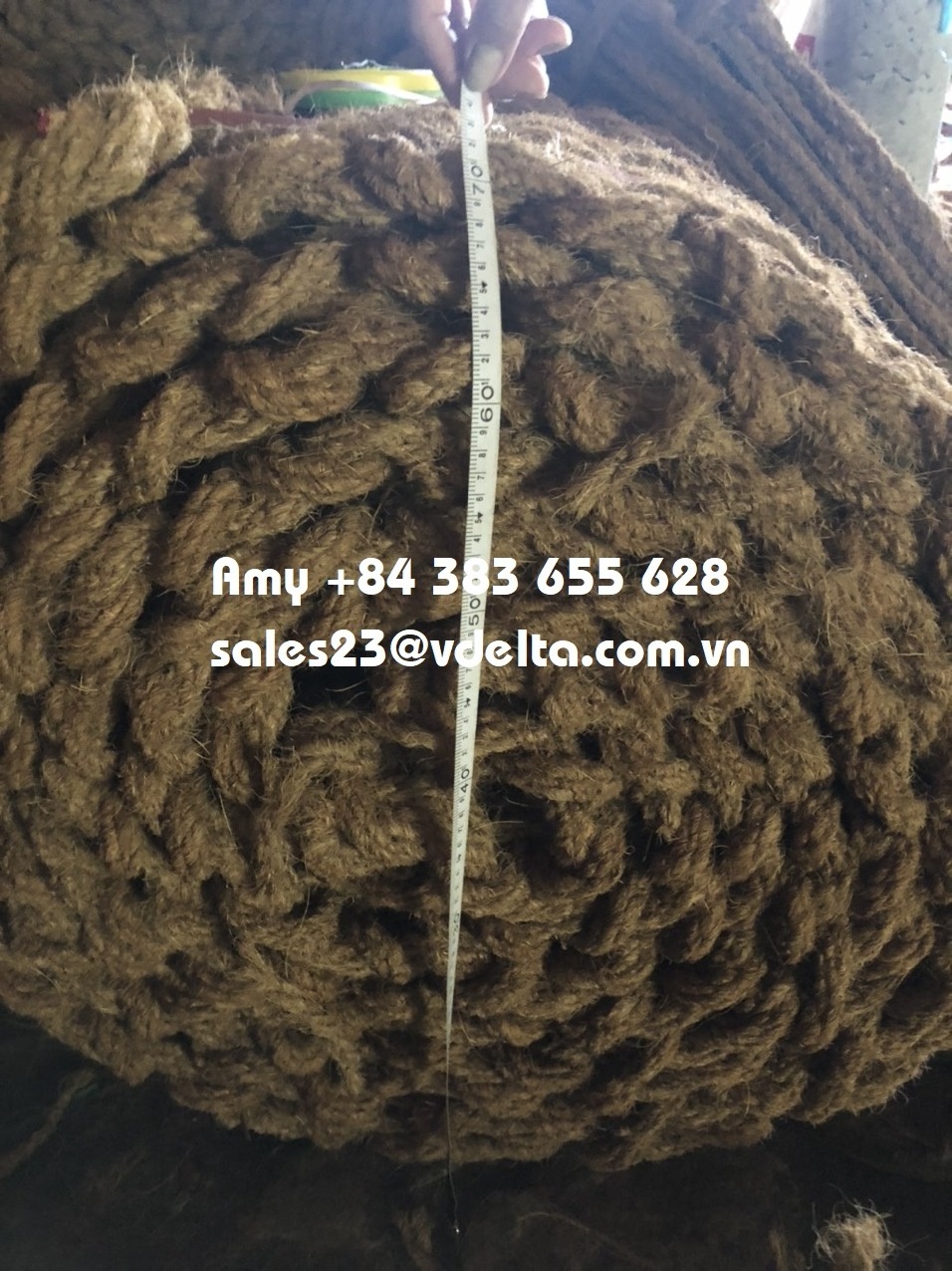 ECO friendly Coconut coir mat from Vietnam coir mat for outdoor paving with factory price Custom size, thickness 100% natural