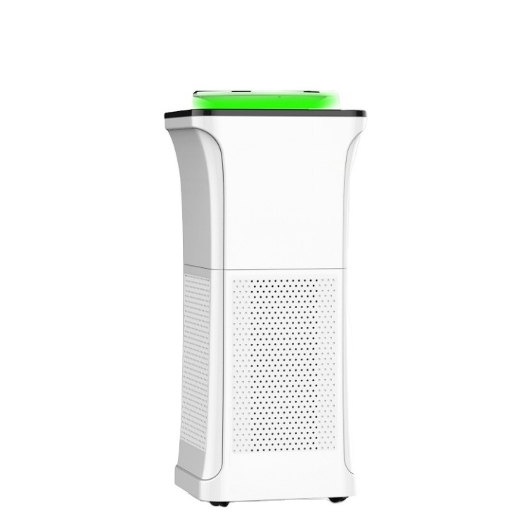 Large Room Smart Air Purifier, HEPA filter, Removal of 99.99% 0.01 Microns Particles, Pet Dander, Smoke,Odor,Dust, PM2.5 Monitor