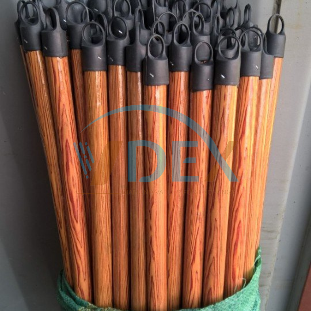 Wholesale Distributor of Vietnam-Sourced Natural Wood Eucalyptus Broom and Mop Handles: Eco-Friendly Cleaning Solutions