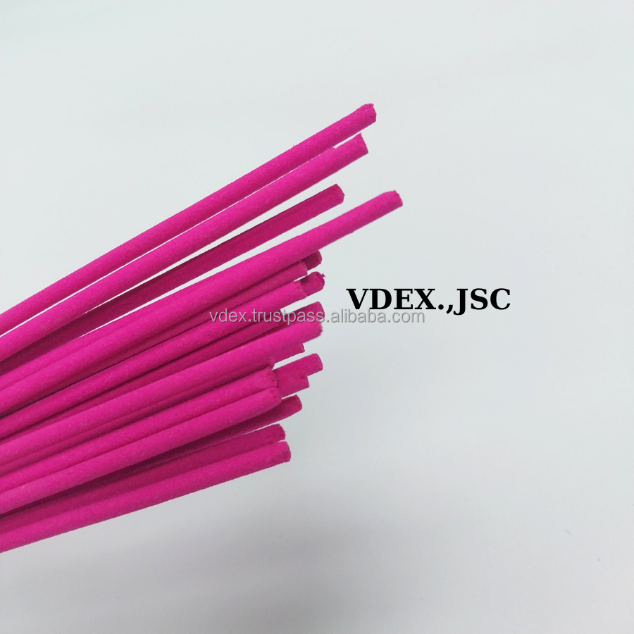 Pink Raw Incense Stick 11 inch use for making scented incense made from VDEX Vietnam high quality clean materials