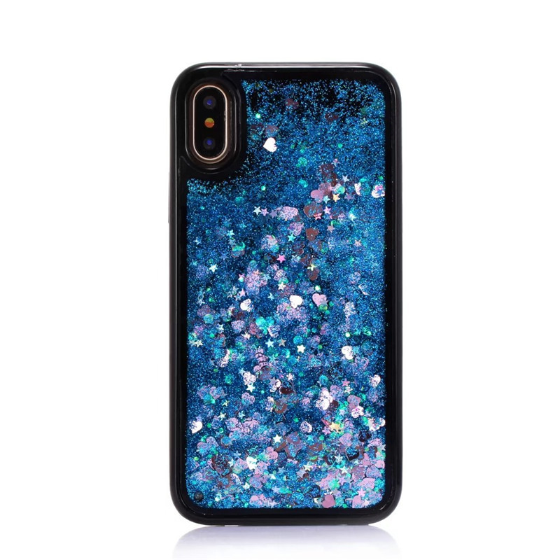 Luxury Sparkle Glitter Star Water Liquid Case For iPhone 6 7 8 Plus Xr X Xs Max 11 12 13 14 Pro Max Case