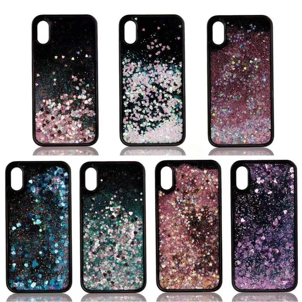 Luxury Sparkle Glitter Star Water Liquid Case For iPhone 6 7 8 Plus Xr X Xs Max 11 12 13 14 Pro Max Case