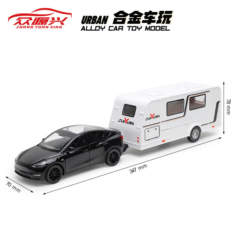 1:32 diecast model cars toy Cullinan wrangler ModelY benz G63 AMG RV with sound and light pullback metal model car toys