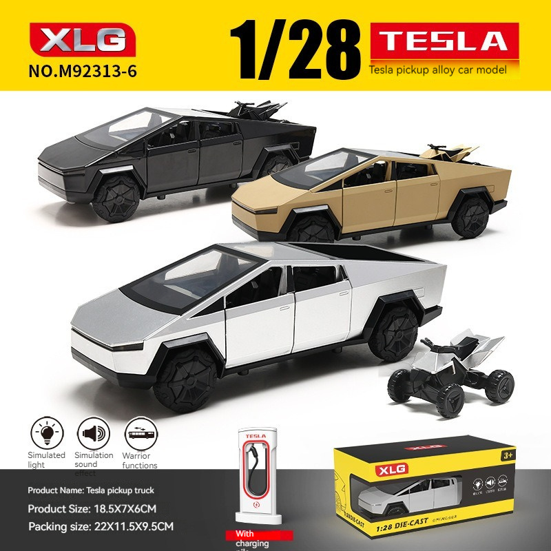 1:28 Tesla Cybertruck pickup concept car