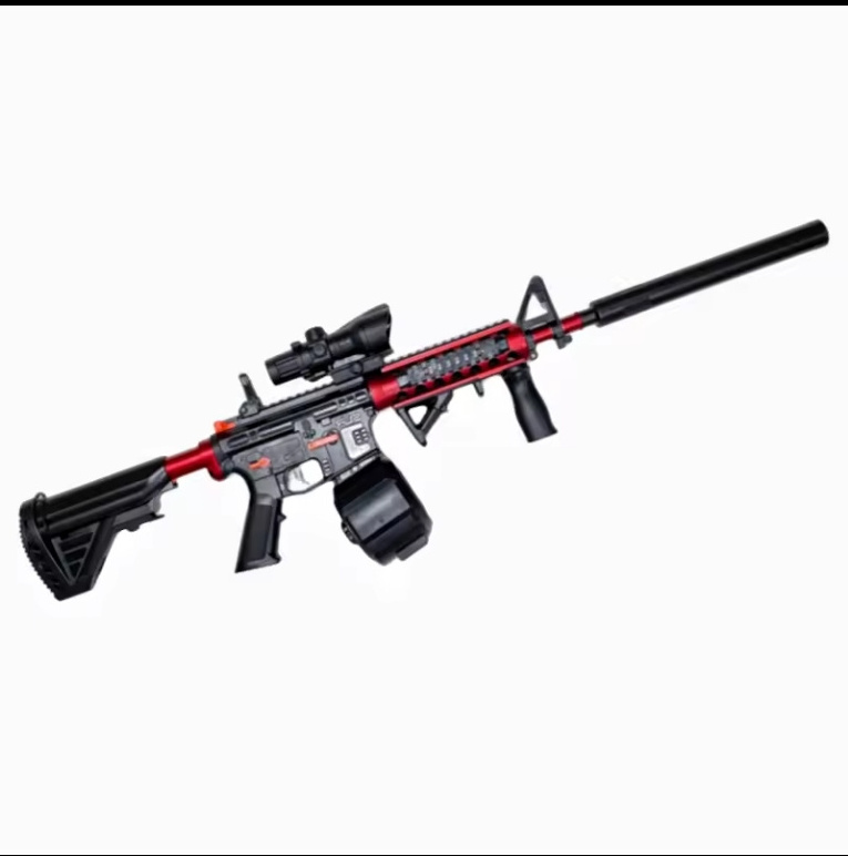 High speed electric continuous fire toy gun electric water bullet gun for adults M4 automatic gel blaster toy gun sniper