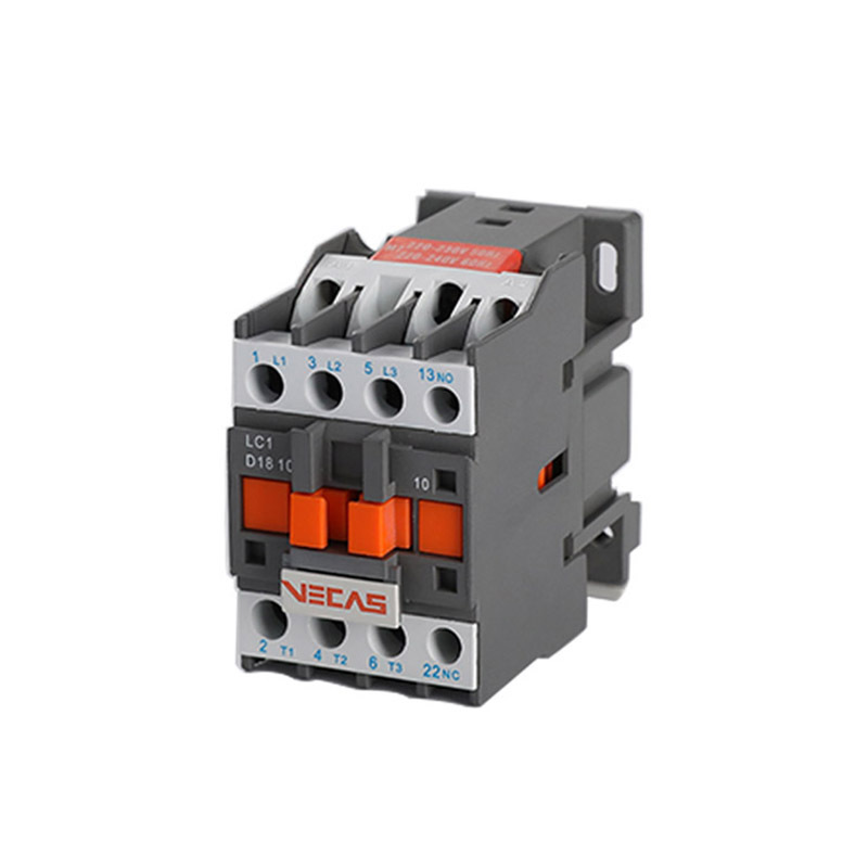 Vecas LC1 D18 telemecanique ac contactor 3p 3 pole LC1 D1810 220v 415v 660v 18A 18 amp electrical magnetic dc ac contactors