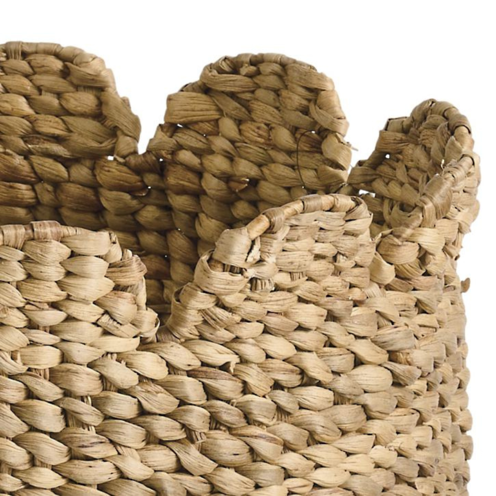 Wholesale Seagrass Tall Basket -  Woven Eco-friendly Storage for Laundry, Toys, Tools, Planter Cover Basket