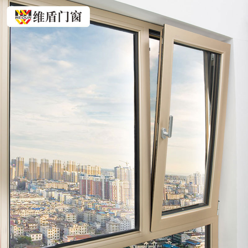 high bending strength section of Broken bridge aluminum doors and porte fenetre window aluminum shading device