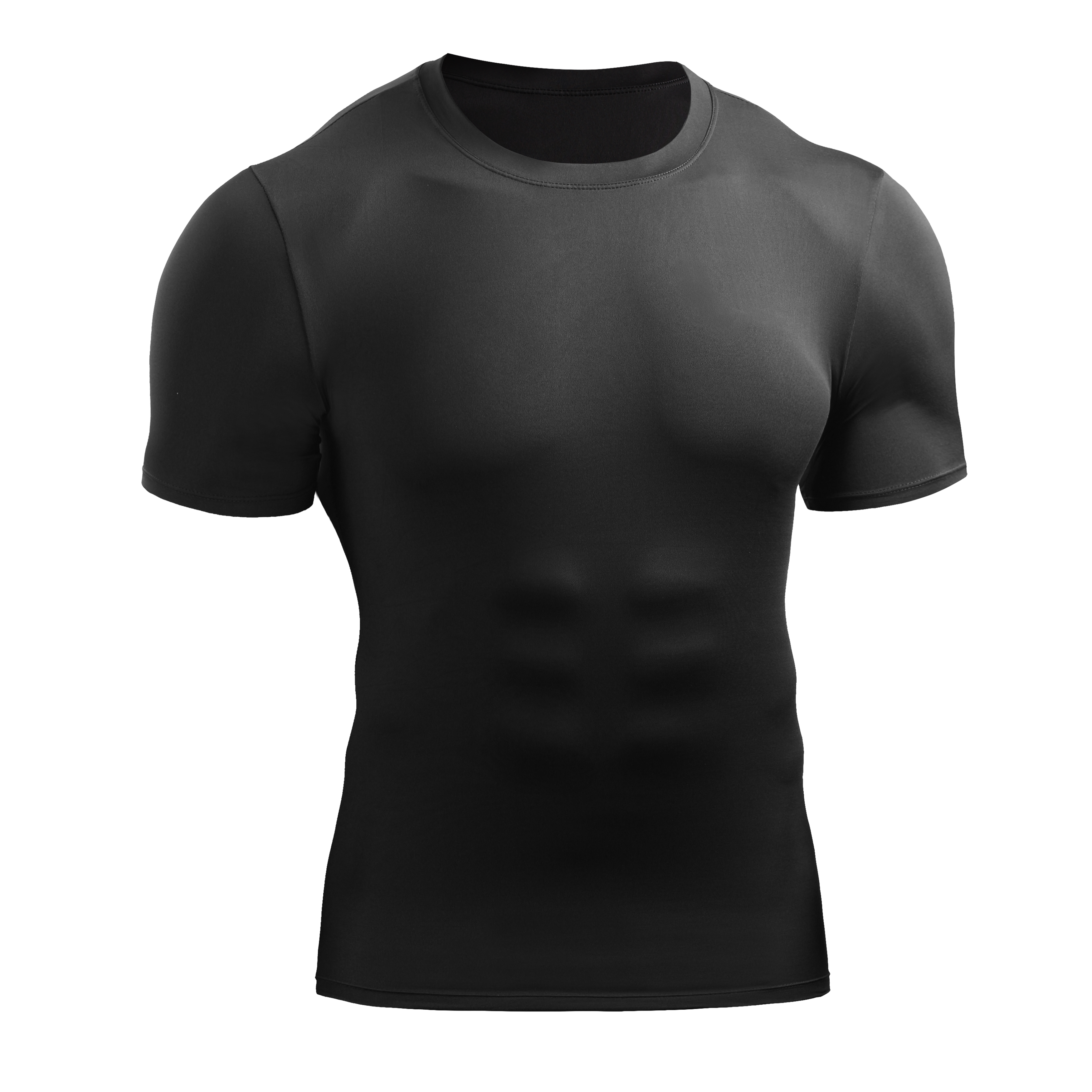 Compression T Shirt US Size Custom Logo Leisure Training Wear Sweatshirt Workout Tee Sports T-shirt GYM Clothing