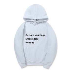 Vedo Hoodie Custom Logo Dropshiping Wholesale Printing Embroidery 320 GSM Unisex Blank Casual Pullover 100% Cotton Hoodie