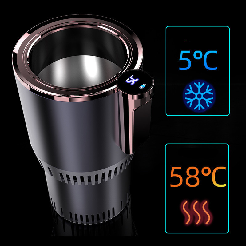 Car Accessories Smart Car Cup Holder Warmer and Cooler DC 12V Electric Heating Car Cup Auto Drink Cooling and heating cup holder