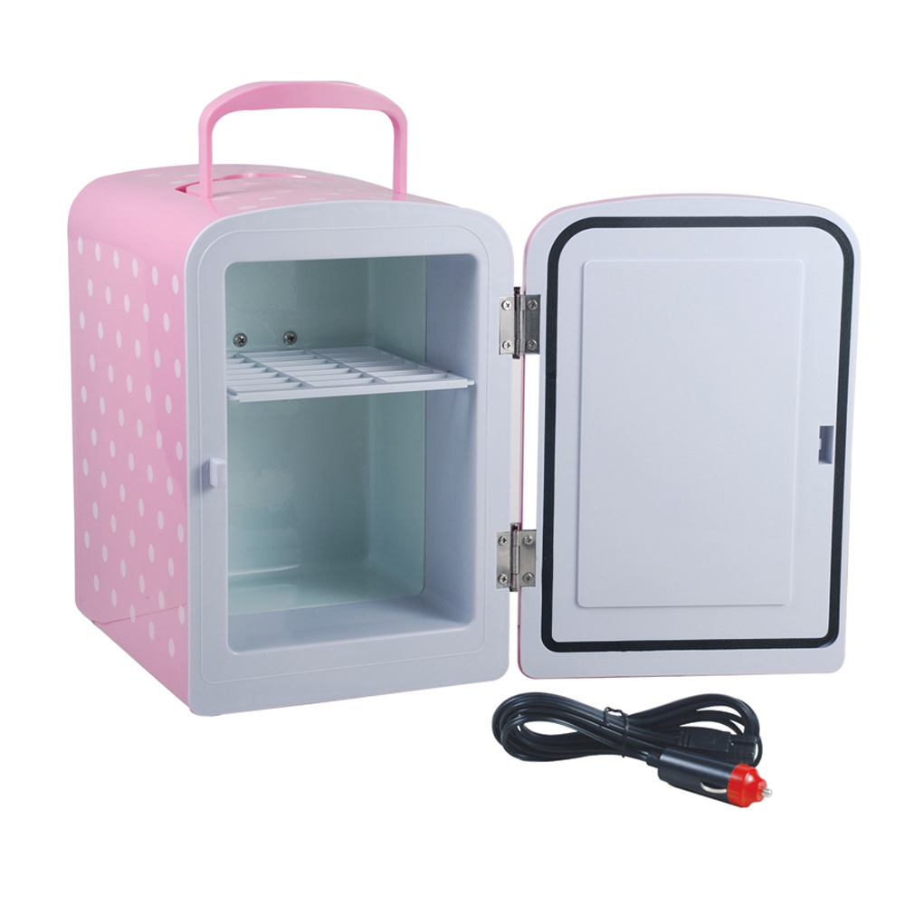 4L electric 12V 230V mini fridge refrigerator with lock and key mini fridge skincare