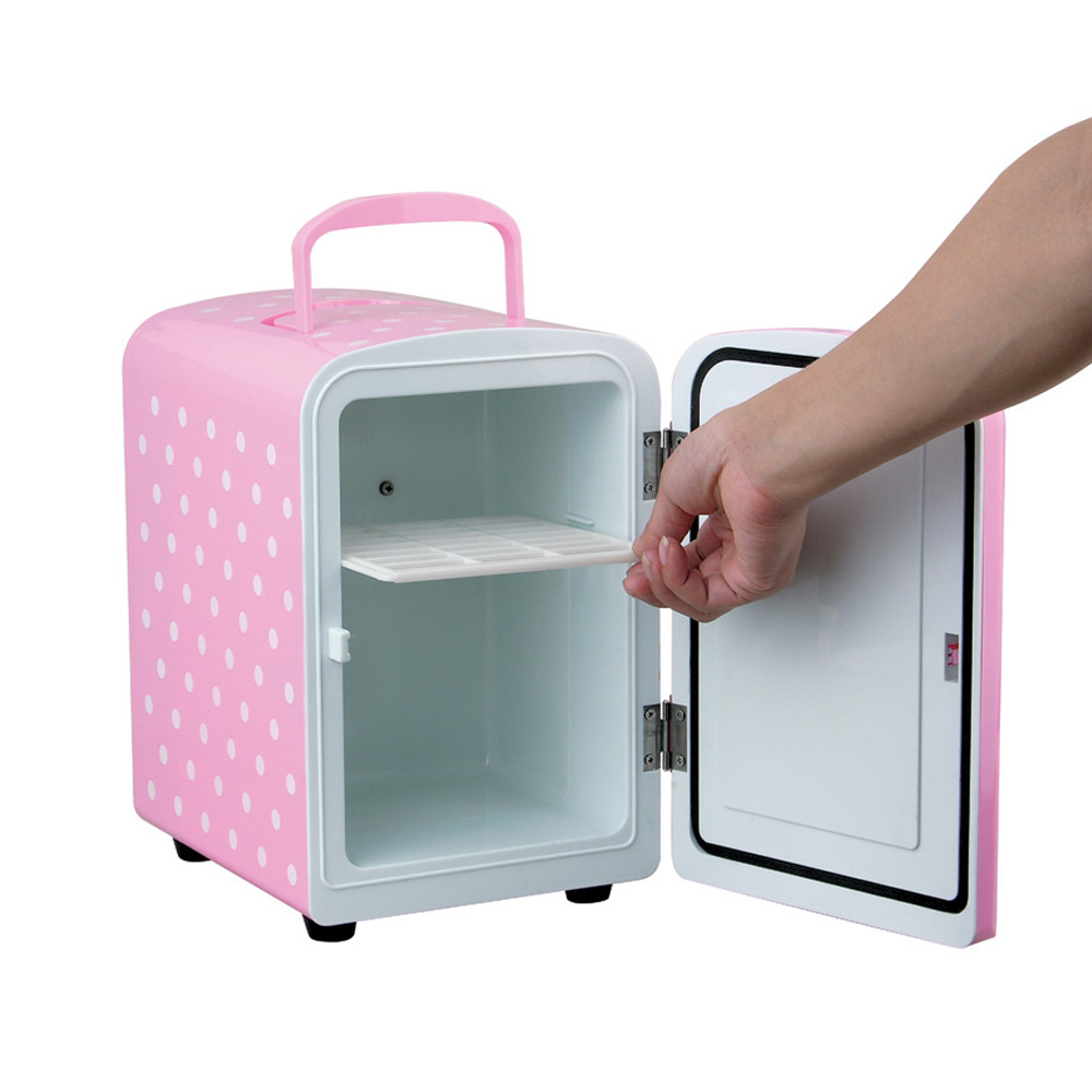 4L electric 12V 230V mini fridge refrigerator with lock and key mini fridge skincare