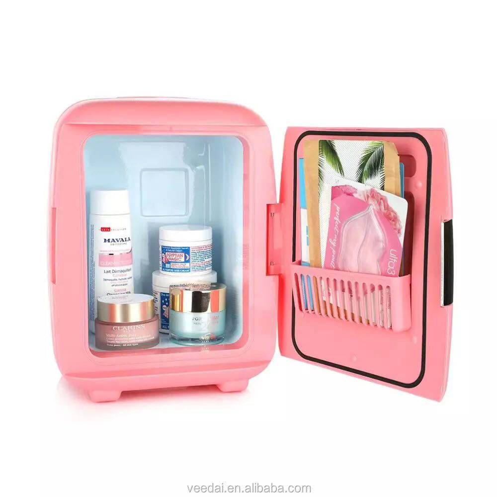 6L plastic mini bar cosmetic cooler box