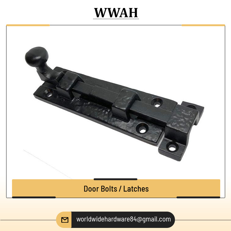 Trusted Wholesale Supplier Selling Hand Door Bolt Lock Metal Latch Hook, Lock, Door Bolts/Latches from India