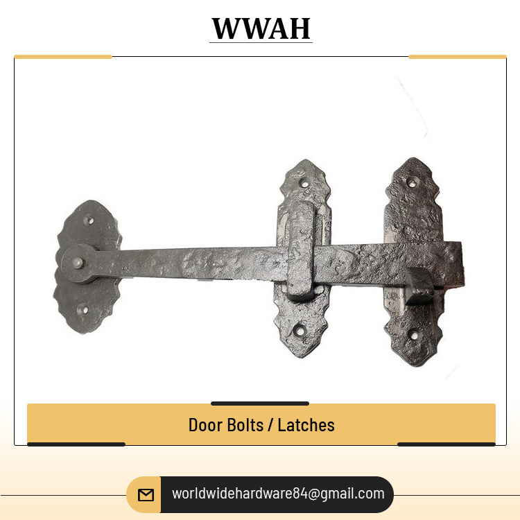 Trusted Wholesale Supplier Selling Hand Door Bolt Lock Metal Latch Hook, Lock, Door Bolts/Latches from India