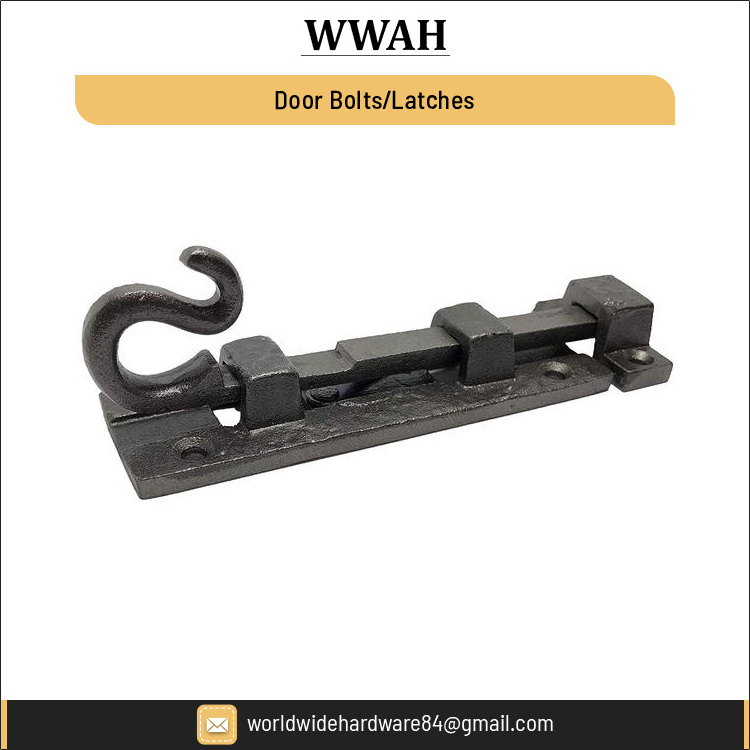 Indian Manufacturer of Best Quality Door & Window Accessories Solid Brass/Cast Iron Door Locker Bolts and Latch