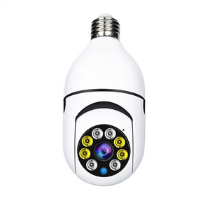 360 Degree LED Light 960P Wireless Panoramic Home Security WiFi CCTV Fisheye Bulb Lamp IP Camera Two Ways Audio E27 Cam