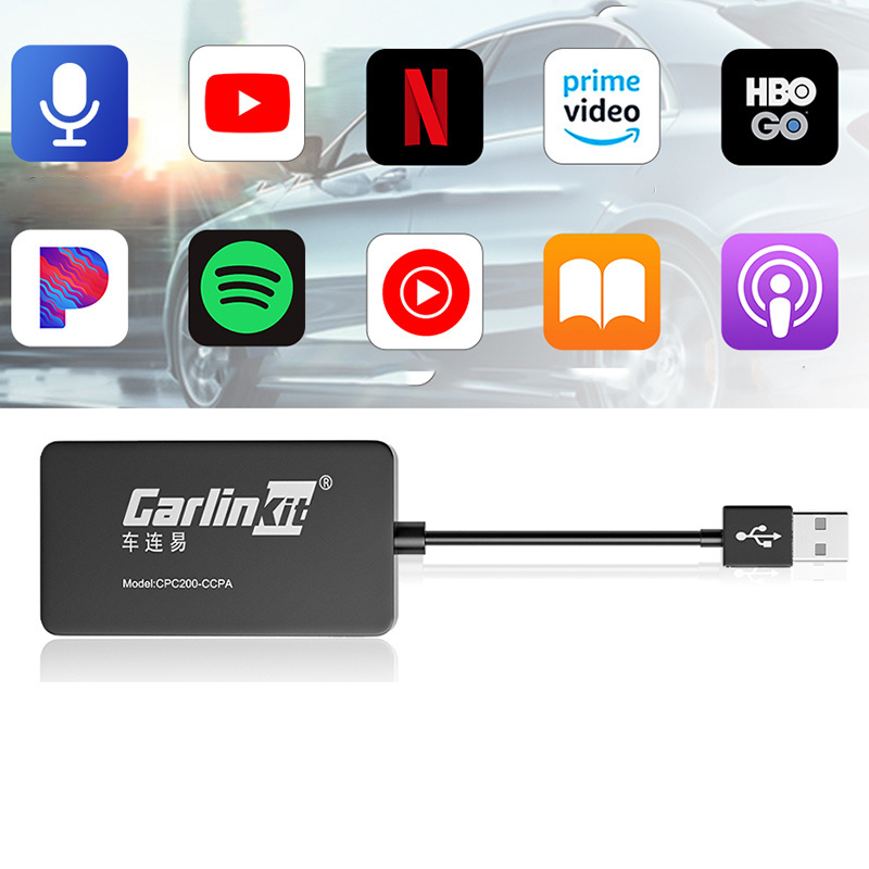 Carlinkit Newest Wireless CarPlay Dongle Carplay Autokit Convert Aftermarket Android Car Screen to Wireless CarPlay