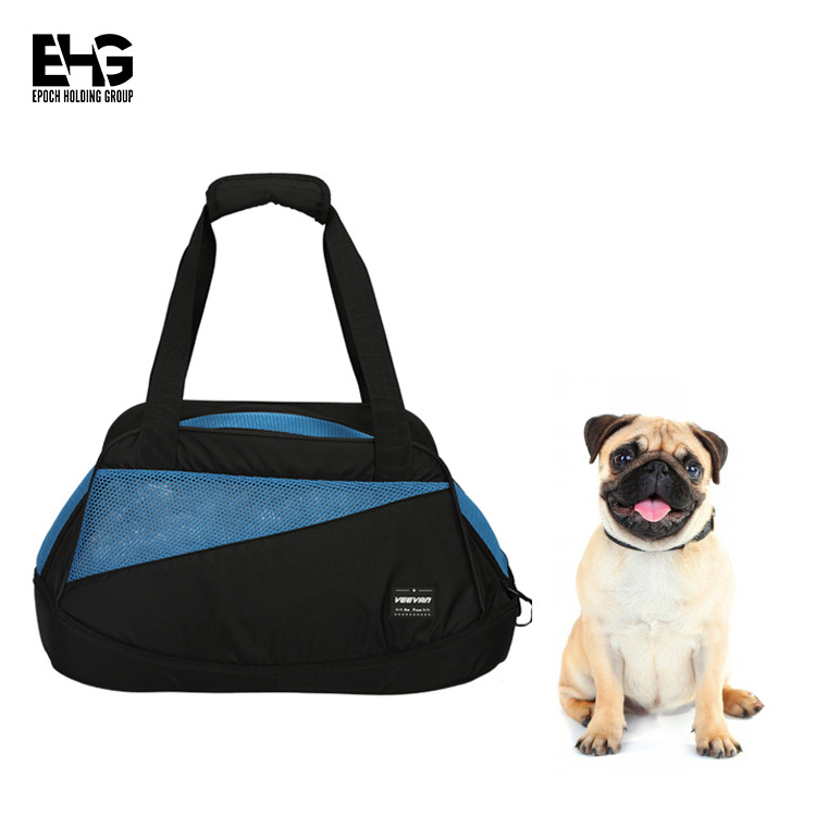 Wholesale Pet cage Dog carrier purse Travel portable bag dog overnight bag fashion cat carrier pet hand bag