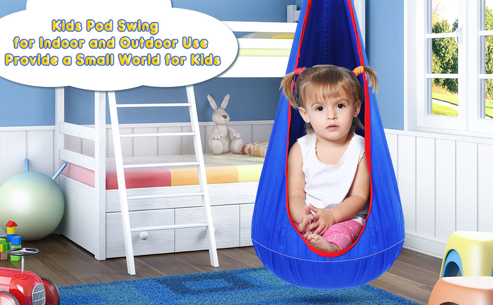 Hammock Swings Equipment Mesh Therapy Swing for Kids