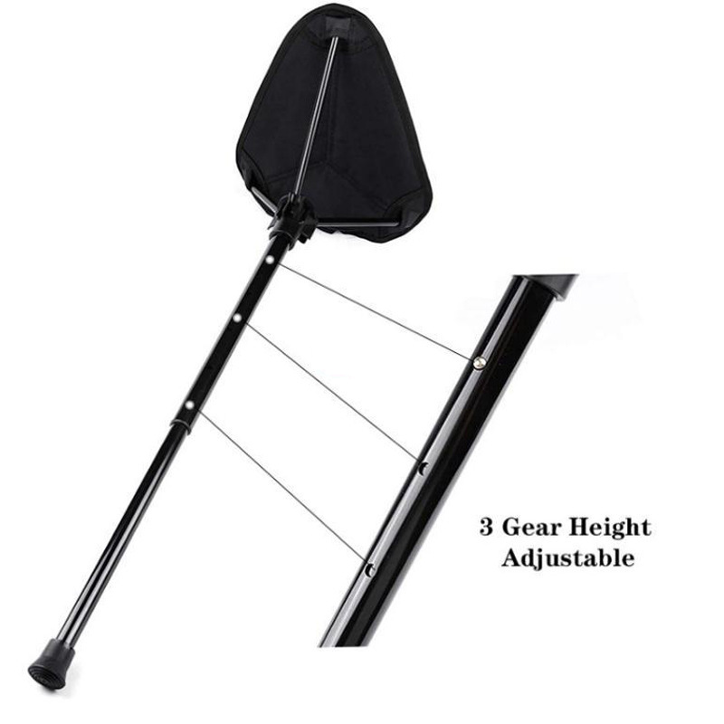 Portable Telescopic Stool Outdoor Folding Retractable Stool for Hiking Camping