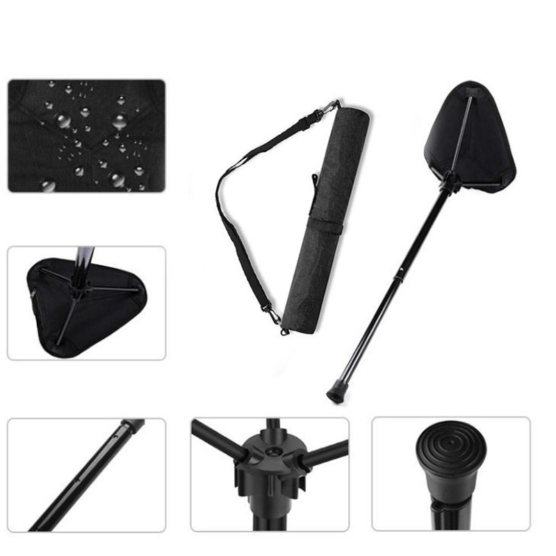 Portable Telescopic Stool Outdoor Folding Retractable Stool for Hiking Camping