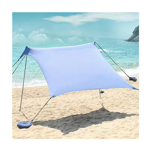 outdoor sunshade Beach Tents Pop Up 6 Person UPF50+, Popup Canopy Shade Camping Sun Shelter Portable with Carrying Bag