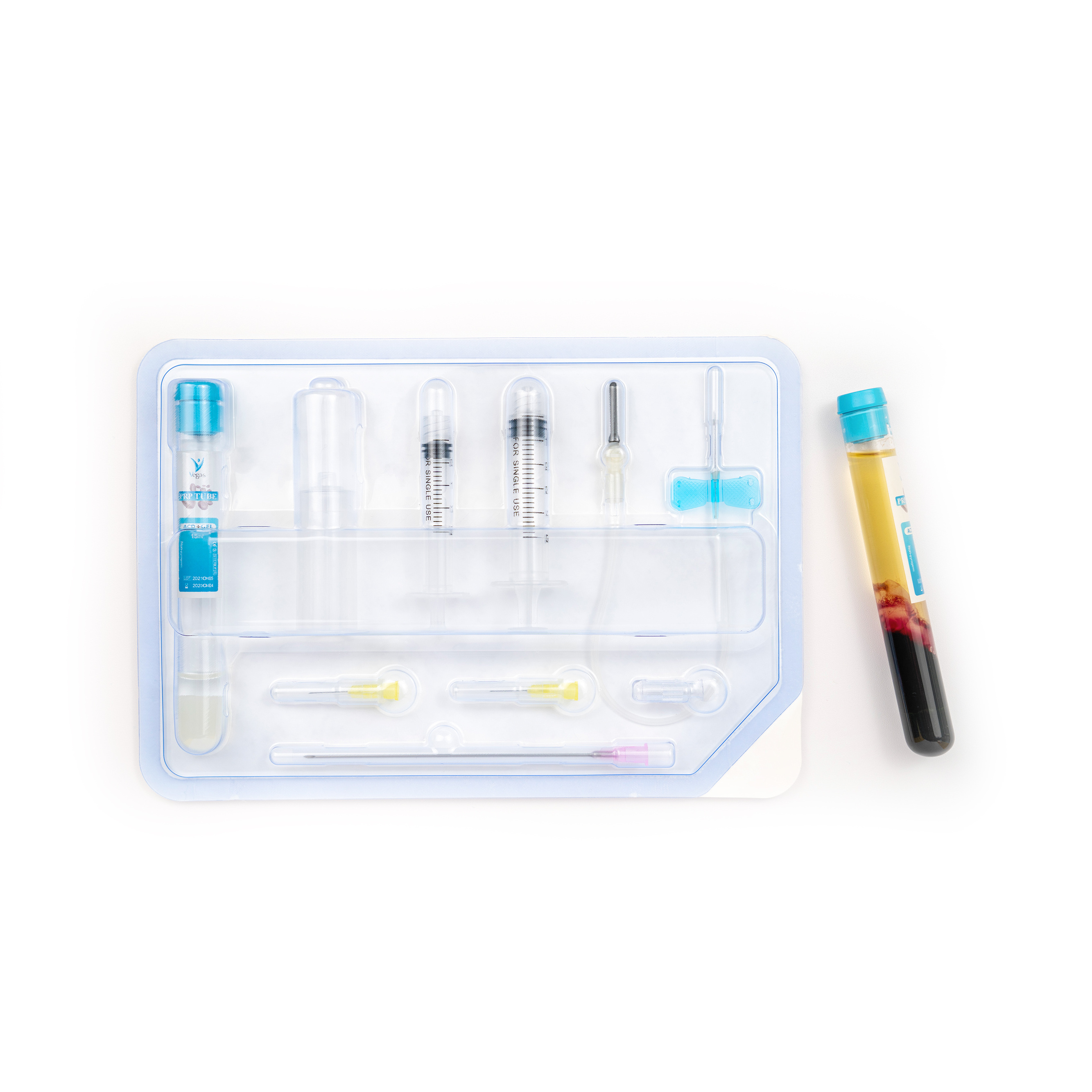 15ml prp tube kit  Blood Collection PRP Kit with ACD Gel and Anticoagulant kit prp