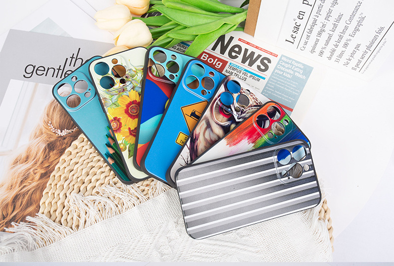 for iPhone 12 13 14 15 TPU case phone case pattern printing UV logo custom painting for Xiaomi Samsung Google custom phone case