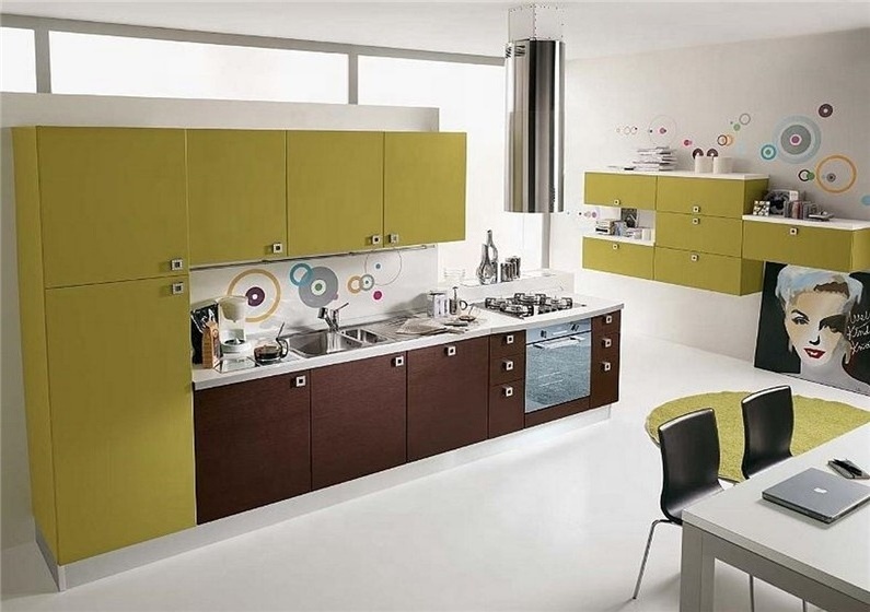 New Model Kitchen Cabinet Modern Pvc Purple Kitchen Cabinet