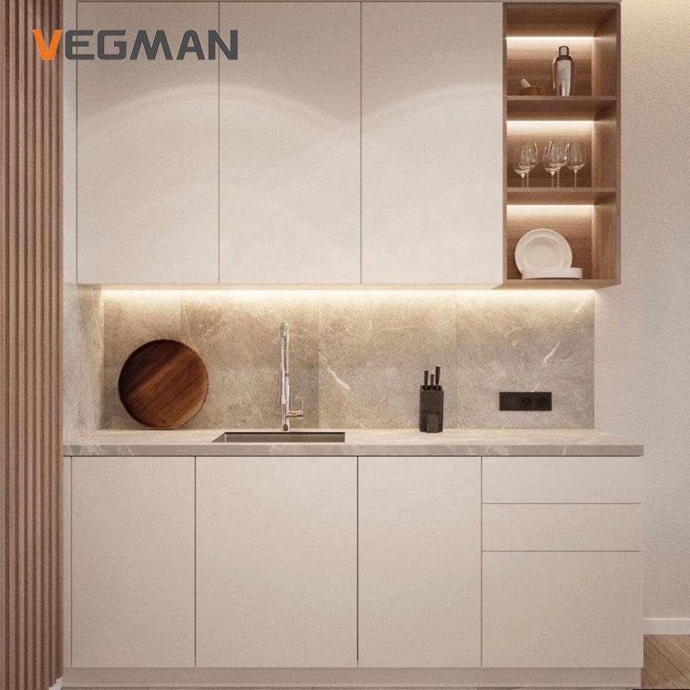 Melamine Kitchen Cabinets Kitchenette All In One Mini Kitchen For Apartments And Hotel