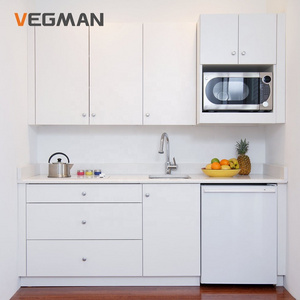 Melamine Kitchen Cabinets Kitchenette All In One Mini Kitchen For Apartments And Hotel