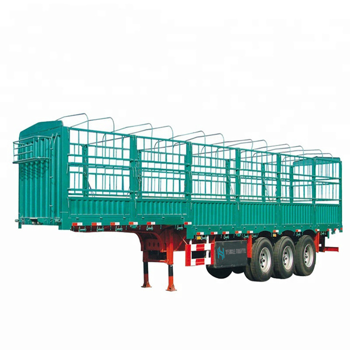 sheep trailer cattle trailer double deck livestock trailer for sale