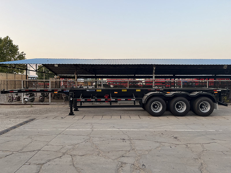 Vehicle Master 2 axles 40ft skeletal trailer chassis 40 feet container trailer