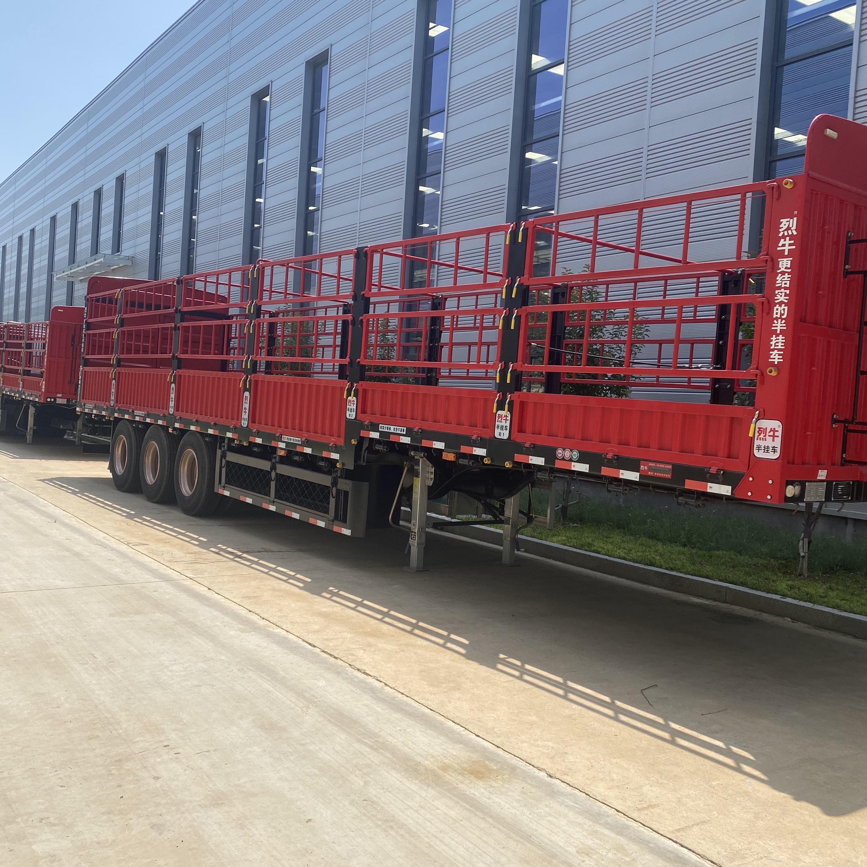 Vehicle Master animal fence transport trucks used cattle trailers for sale animal square transport fence semi trailer