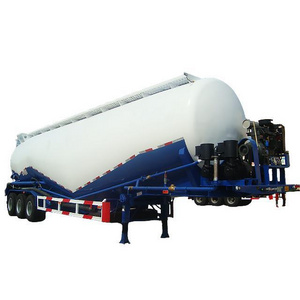 Vehicle Master 3 axle 60CBM powder transporting bulk cement tanker semi trailer for sale