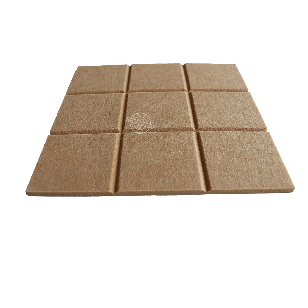 High-End Decoration Felt hexagon soundproofing tiles with GRS